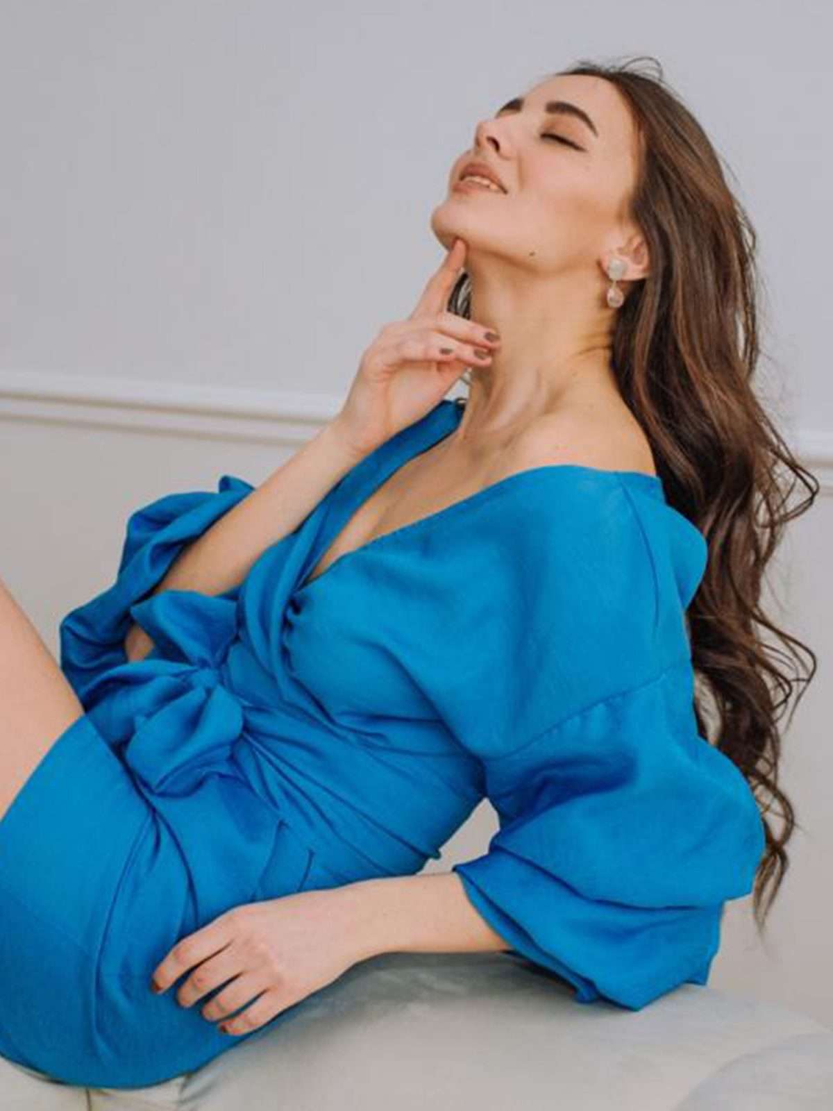 Breeze Bloom Mod Linen Shorts Set