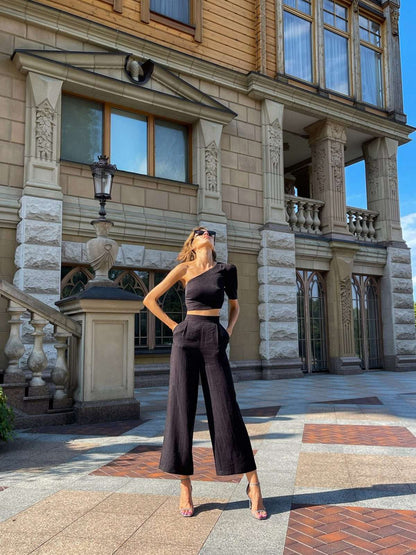 Blush Bloom Linen Set