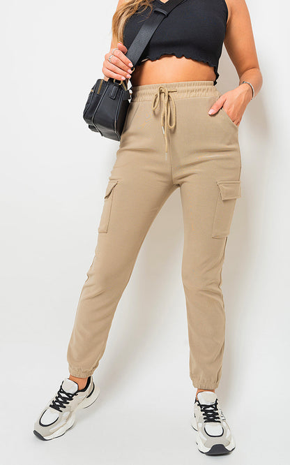 Cargo Pocket Trouser with Drawstring