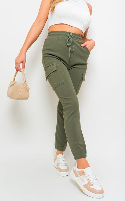 Cargo Pocket Trouser with Drawstring