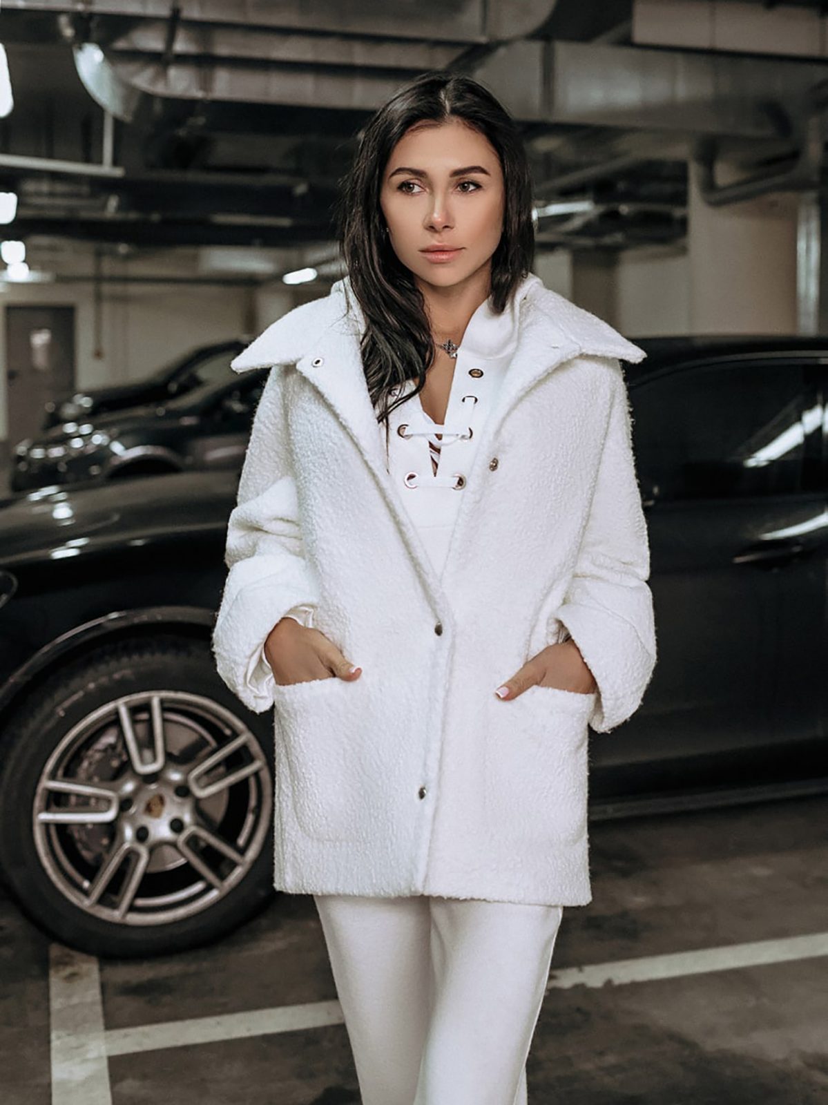 Oversized Warm Short Coat